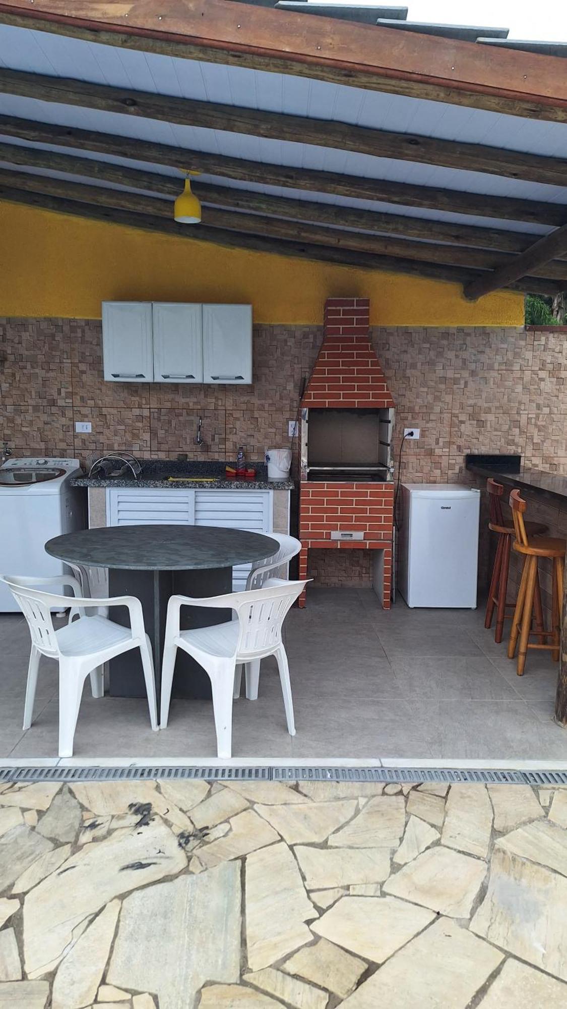 Casa com piscina 2 dormitórios com wi-fi Caraguatatuba Exterior foto