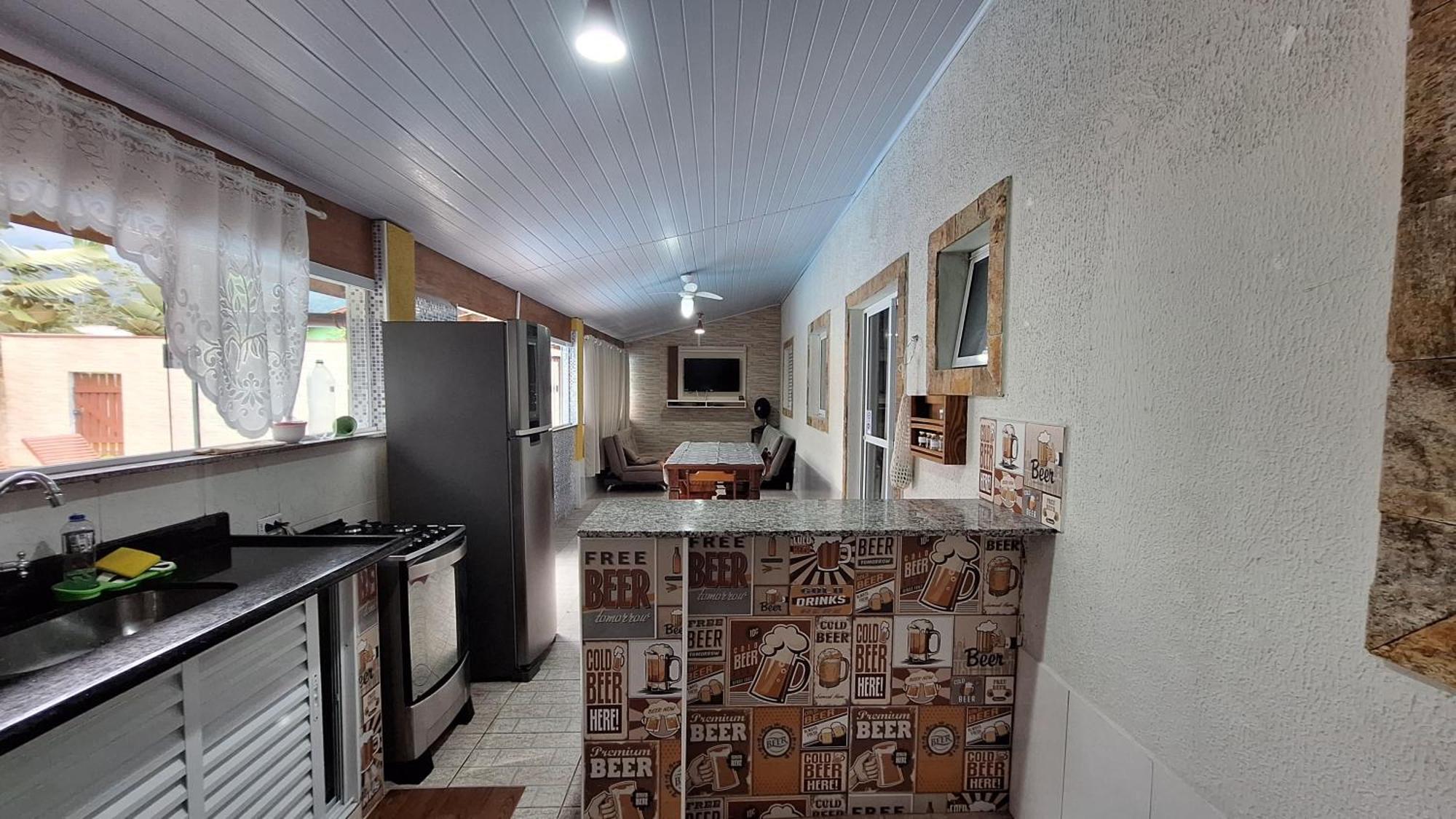 Casa com piscina 2 dormitórios com wi-fi Caraguatatuba Exterior foto